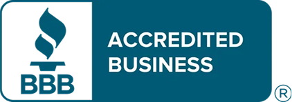 Logo d’entreprise accréditée par le Better Business Bureau